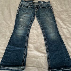 Distressed BKE Stella Flare Jeans - Size 30R